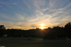 Eine linke Nebensonne, aufgenommen am Abend des 12. Juli 2020. (Credits: astropage.eu)