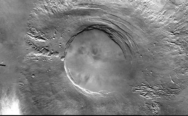 Arsia Mons (Courtesy of NASA / JPL / ASU)