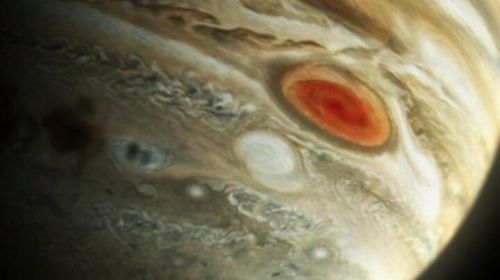 Jupiters Großer Roter Fleck (Courtesy of ESA / Hubble)