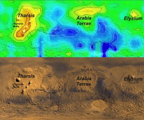 Methanvorkommen auf dem Mars (Courtesy of NASA / Università del Salento)