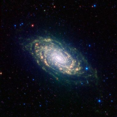 Messier 63. (NASA/JPL-Caltech/SINGS Team)