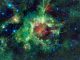 Die Sternentstehungsregion SH2-284. (NASA/JPL-Caltech/UCLA)