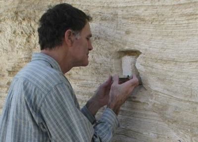 Prof. Shmuel Marco bei der Arbeit. (AFTAU)