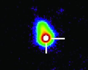 Bild der Supernova SN 2008am. (D. Perley & J. Bloom/W.M. Keck Observatory)