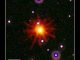 Kompositaufnahme von GRB110328A aus Daten von Swift, Hubble und Chandra (NASA/Swift/Stefan Immler)