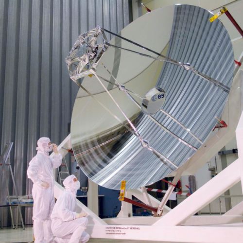 Der Spiegel des Herschel-Observatoriums (ESA)