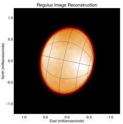 Zoomansicht des Sterns Regulus (Xiao Che)