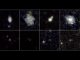 Beobachtungsreihe des Galaxy Evolution Explorer (NASA/JPL-Caltech)