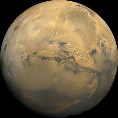 Der Mars, aufgenommen von Viking 1 (NASA)