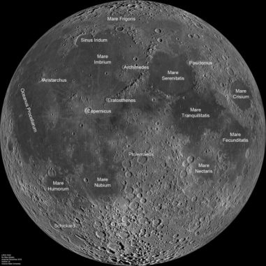 Der Mond (NASA/GSFC/Arizona State University)