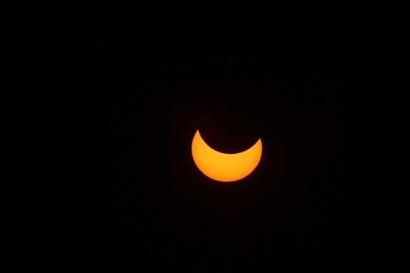 Partielle Sonnenfinsternis vom 1. Juni 2011 / Tromsø, Norwegen (astro.viten.no/Pål Tengesdal and Steinar Thorvaldson)