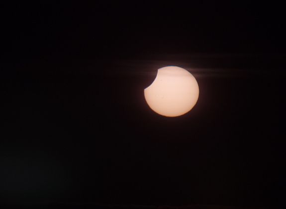 Partielle Sonnenfinsternis vom 1. Juni 2011 / Tromsø, Norwegen (Bernt Olsen)