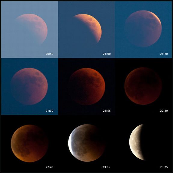 Totale Mondfinsternis vom 15. Juni 2011 / Koprivnica, Kroatien (Marko Posavec)