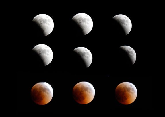 Totale Mondfinsternis vom 15. Juni 2011 / Beirut, Libanon (Nabil Mounzer)