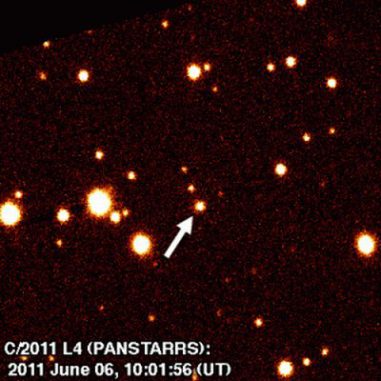 Komet "C/2011 L4 (PANSTARRS)" (Pan-STARRS / UH Manoa)