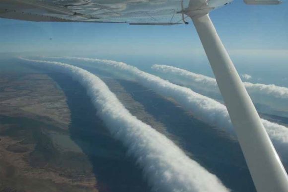 Morning Glory Wolken über Nordaustralien (NASA)