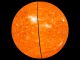 STEREO-Aufnahme der Sonne. (NASA)