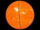 STEREO-Aufnahme der Sonne. (NASA)