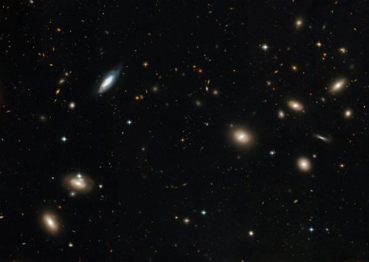 Der Coma-Cluster (NASA, ESA, and the Hubble Heritage Team (STScI/AURA). Acknowledgment: D. Carter (Liverpool John Moores University) and the Coma HST ACS Treasury Team) Der Coma-Cluster (NASA, ESA, and the Hubble Heritage Team (STScI/AURA). Acknowledgment: D. Carter (Liverpool John Moores University) and the Coma HST ACS Treasury Team)