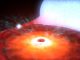 Illustration eines Schwarzen Lochs (NASA/CXC/A.Hobart)