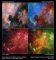 Der Nordamerika-Nebel in verschiedenen Wellenlängen. (NASA/JPL-Caltech/L. Rebull (SSC/Caltech))