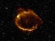 Supernova-Überrest G299.2-2.9 (X-ray: NASA / CXC / U.Texas / S.Park et al, ROSAT; Infrared: 2MASS / Umass / IPAC-Caltech / NASA / NSF)