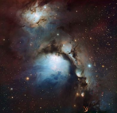 Der Reflexionsnebel M78. (ESO and Igor Chekalin) Der Reflexionsnebel M78. (ESO and Igor Chekalin)