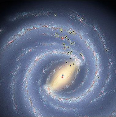 M. Reid, Harvard-Smithsonian CfA; R. Hurt, SSC/JPL/Caltech, NRAO/AUI/NSF