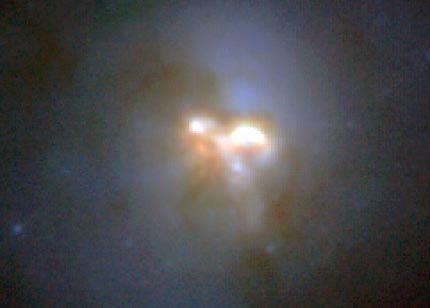 Arp 220. (NASA and Hubble)
