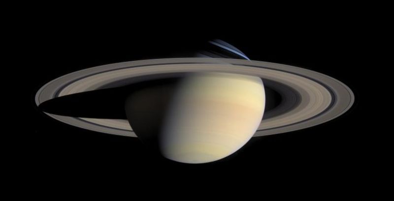 Saturn und sein Ringsystem (Courtesy of NASA / JPL / Space Science Institute)
