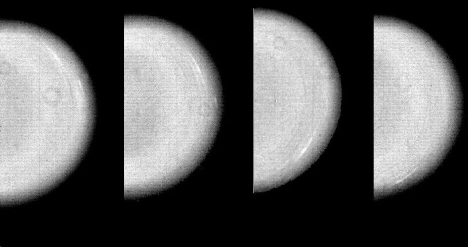 Wolkenbewegungen auf Uranus (Courtesy of NASA / JPL)