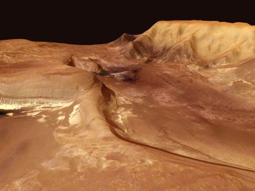 Melas Chasma (Courtesy of ESA / DLR / FU Berlin (G.Neukum))