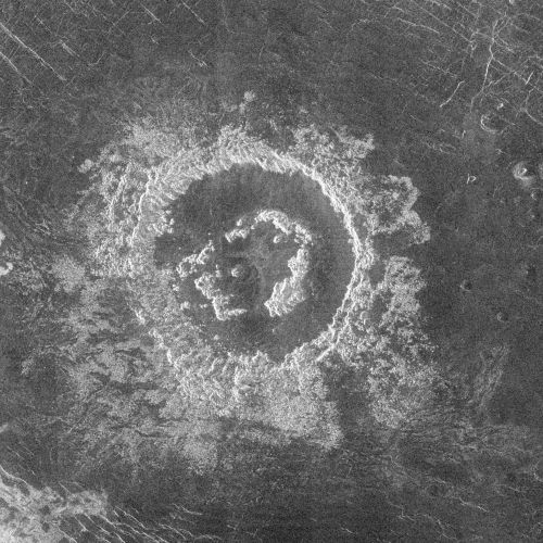 Krater Barton (Courtesy of NASA / JPL)