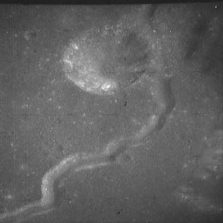 Hadley-Rille (Courtesy of NASA / Apollo 15)