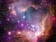 Junge stellare Objekte im Sternhaufen NGC 602a in der Kleinen Magellanschen Wolke. (X-ray: NASA / CXC / Univ. Potsdam / L. Oskinova et al; Optical: NASA / STScI; Infrared: NASA / JPL-Caltech)