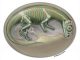Semitransparente Rekonstruktion eines Dinosaurier-Embryos in seinem Ei. (Artwork by D. Mazierski)