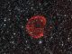 Der Supernova-Überrest SNR 0519, hier aufgenommen vom Weltraumteleskop Hubble, ging aus einer Supernova des Typs Ia hervor - der Explosion eines Weißen Zwergs. (ESA / Hubble & NASA. Acknowledgement: Claude Cornen)