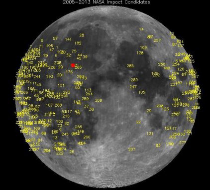 Das Überwachungsprogramm registrierte hunderte Meteoroiden-Einschläge, darunter auch einen besonders starken (siehe die Videos unten). (Science@NASA)