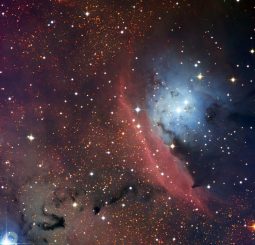 Die Sternentstehungsregion NGC 6559, aufgenommen vom 1,54-Meter-Teleskop der Europäischen Südsternwarte in Chile. (ESO)