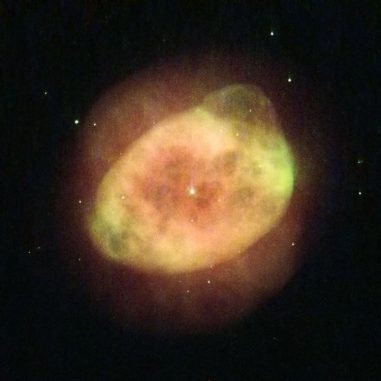 Der planetarische Nebel IC 289 im Sternbild Cassiopeia, aufgenommen vom Weltraumteleskop Hubble. (ESA / Hubble & NASA, Acknowledgement: Serge Meunier)