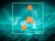 Daten zweier NASA-Satelliten bestätigen die direkte Beobachtung einer magnetischen Rekonnexion auf der Sonne. Das blaugrüne Bild stammt vom Solar Dynamics Observatory (SDO), die Daten des Reuven Ramaty High Energy Solar Spectroscopic Imager (RHESSI) sind orange gekennzeichnet. (NASA / SDO / RHESSI / Goddard)