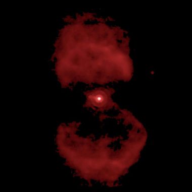 Der Ameisennebel im Schmalbandfilter bei einer Infrarot-Wellenlänge von 12,8 Mikrometern. Diese Aufnahme war eines der ersten First Lights des VISIR-Instruments am Very Large Telescope der Europäischen Südsternwarte in Chile. (ESO) Der Ameisennebel im Schmalbandfilter bei einer Infrarot-Wellenlänge von 12,8 Mikrometern. Diese Aufnahme war eines der ersten First Lights des VISIR-Instruments am Very Large Telescope der Europäischen Südsternwarte in Chile. (ESO)