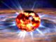 Neutronensterne sind extrem kompakt und haben eine enorm große Masse, deswegen besitzen sie sehr starke Gravitationsfelder. (NASA Illustration)
