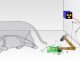 Illustration von Schrödingers Gedankenexperiment. Der radioaktive Zerfall eines Kerns setzt Gift frei, das die Katze in einer verschlossenen Kiste tötet. Quantenmechanisch betrachtet ist die Katze gleichzeitig tot und lebendig, solange das abgeschlossene System nicht mit der Außenwelt interagiert. (Wikipedia / User: Dhatfield / CC-by-SA 3.0)