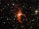 Der bipolare planetarische Nebel NGC 6537, auch Red-Spider-Nebel genannt. Die Aufnahme stammt vom New Technology Telescope (NTT) der Europäischen Südsternwarte in der chilenischen Atacama-Wüste. (ESO)