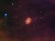 Hubble-Aufnahme des Objekts [SBW2007] 1. Der Riesenstern im Zentrum des ringförmigen Nebels könnte bald als Supernova explodieren. (ESA/Hubble & NASA, Acknowledgement: Nick Rose)