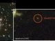 Hubble-Aufnahme des Galaxienhaufens Abell 2744. Der Ausschnitt zeigt die Region um die Galaxie Abell 2744 Y1, eine der entferntesten bekannten Galaxien. (NASA / ESA / STScI / IAC)