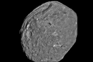 Dieser kleine Asteroid mit der Bezeichnung 2012 DA14 ist etwa 15 Meter groß. (NASA)