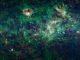 Infrarotaufnahme der großen Region um die Sternbilder Cassiopeia und Cepheus. Das Bild wurde mit dem Wide-field Infrared Survey Explorer (WISE) gemacht. (NASA / JPL-Caltech / UCLA)