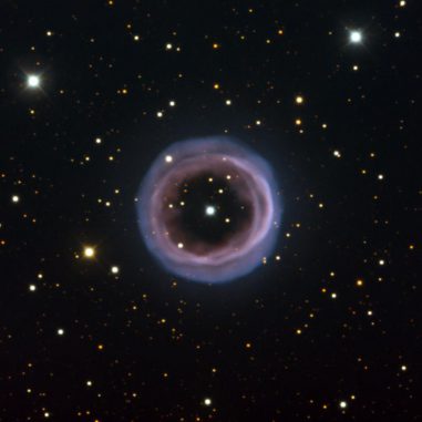 Der planetarische Nebel Shapley 1, aufgenommen vom New Technology Telescope der Europäischen Südsternwarte (ESO) am La-Silla-Observatorium in Chile. (ESO)